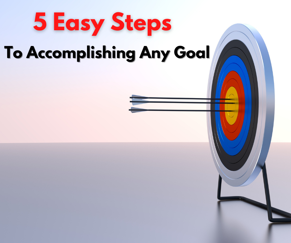 5 Easy Steps To Accomplishing Any Goal The Athletes Hub 8535