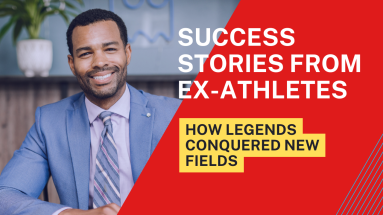 Success Stories from Ex-Athletes: How Legends Conquered New Fields with man in suit smiling